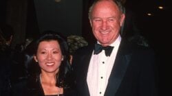 Betsy Arakawa and Gene Hackman