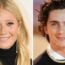 Gwyneth Paltrow and Timothée Chalamet