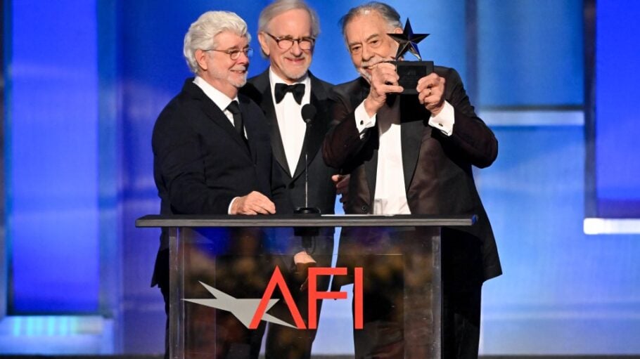 Francis Ford Coppola receiving AFI Life