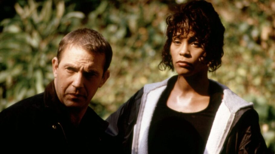 Kevin Costner and Whitney Houston in