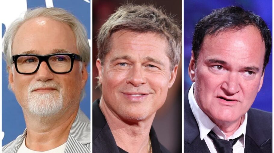 David Fincher, Brad Pitt and Quentin