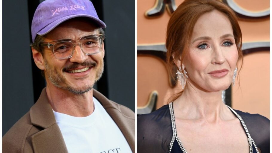 Pedro Pascal and J.K. Rowling