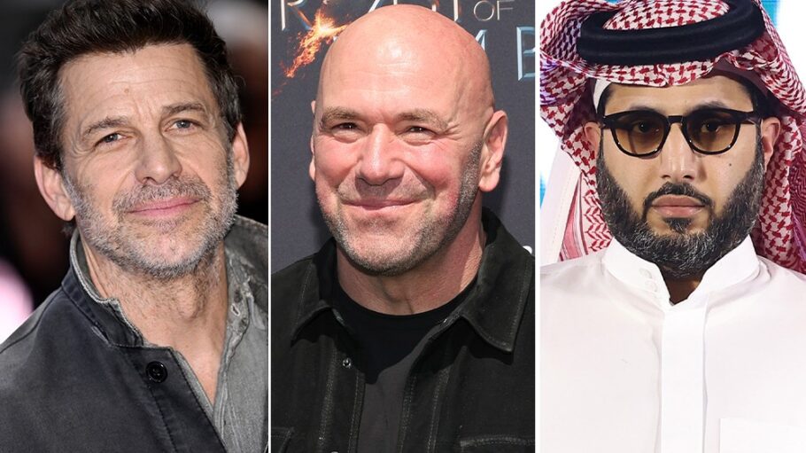 Zack Snyder, Dana White and Turki