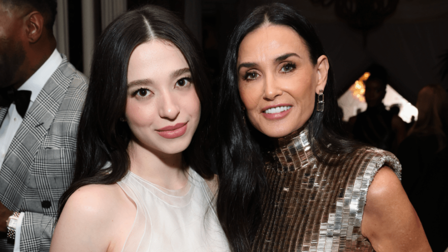Mikey Madison and Demi Moore