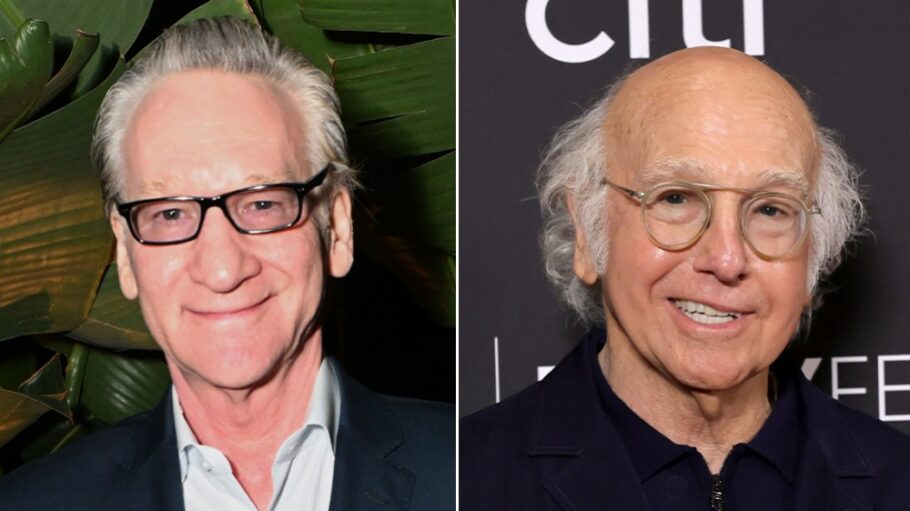 Bill Maher and Larry David