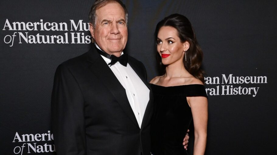 Bill Belichick and Jordon Hudson