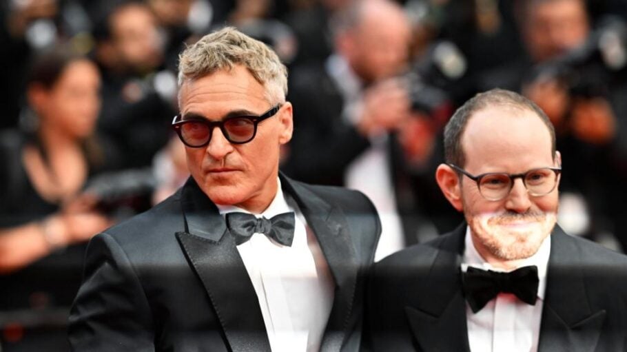 Joaquin Phoenix and Ari Aster at