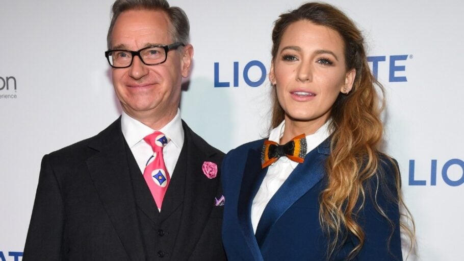 Paul Feig and Blake Lively