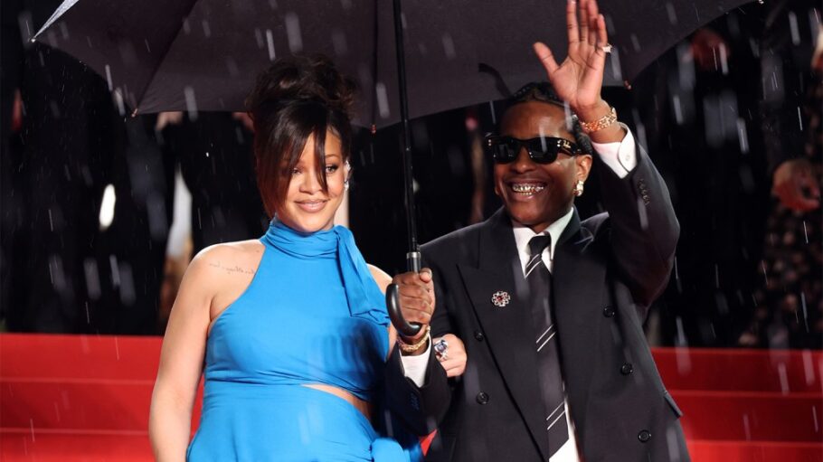 Rihanna and A$AP Rocky at Cannes