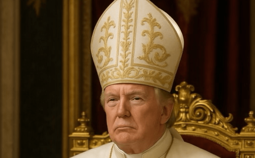 Donald Trump as the Pope