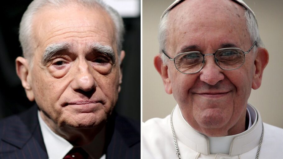 Martin Scorsese and Pope Francis