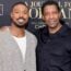 Michael B. Jordan and Denzel Washington