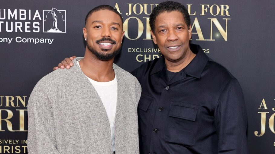 Michael B. Jordan and Denzel Washington