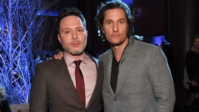 Nic Pizzolatto and Matthew McConaughey