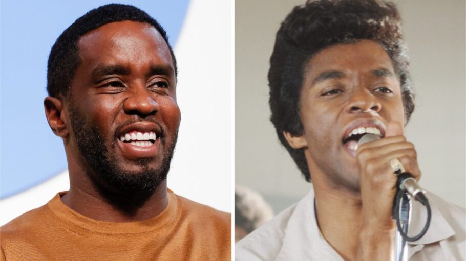 Diddy and Chadwick Boseman as James