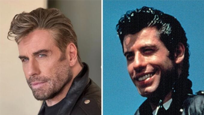 John Travolta on the red carpet