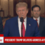 Donald Trump Addressing the Nation