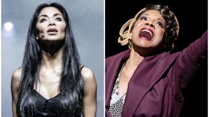 Nicole Scherzinger and Audra McDonald