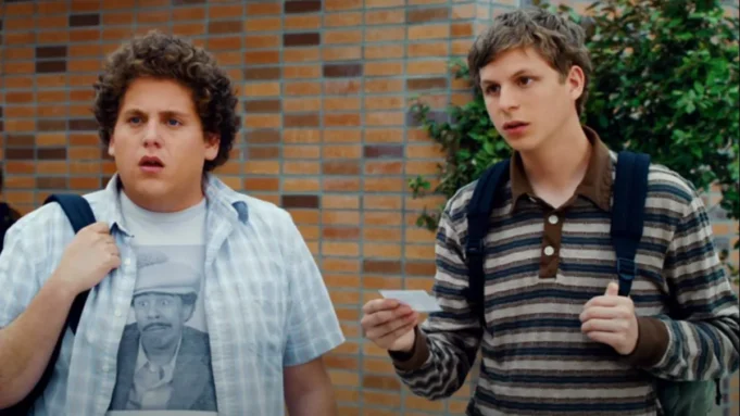 Jonah Hill and Michael Cera in