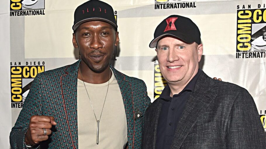 Mahershala Ali and Kevin Feige