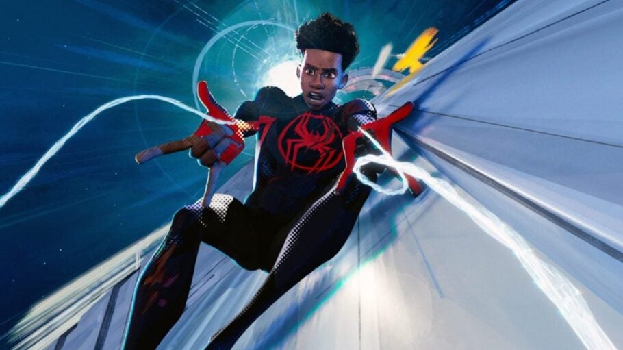 Miles Morales in the animated Spider-man