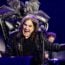 Ozzy Osbourne on stage at Back