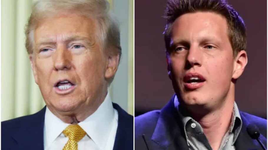 Donald Trump and David Ellison