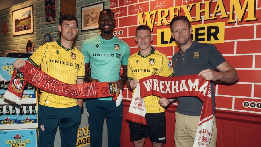 Wrexham AFC Kick Off Sydney Match