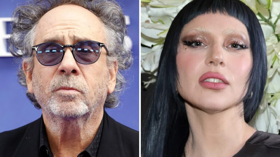 Tim Burton and Lady Gaga