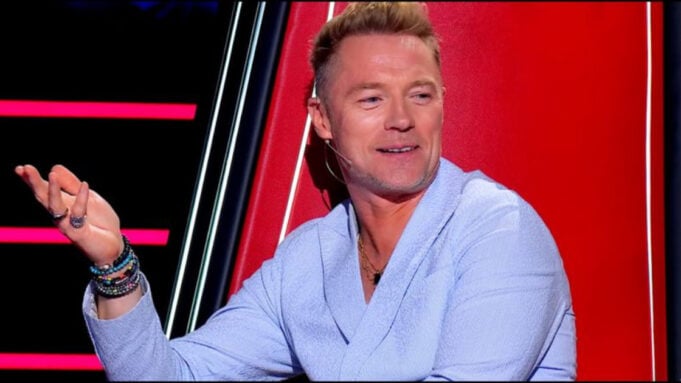 Ronan Keating for the voice