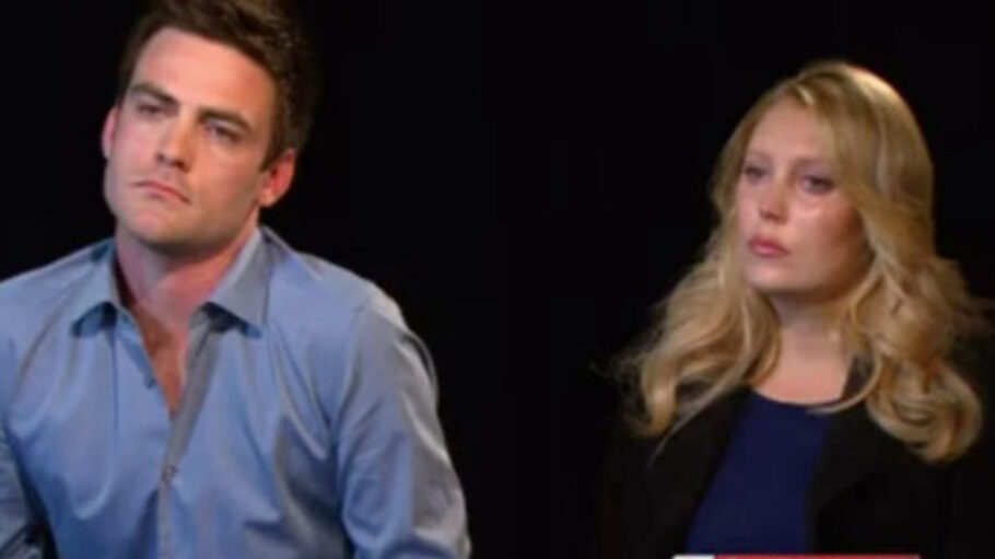 Radio host Michael Christian speaking on