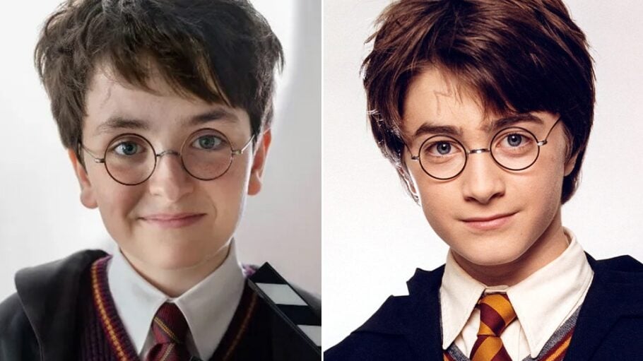 New Harry Potter and old Harry