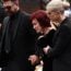 Ozzy Osbourne family at funeral procession