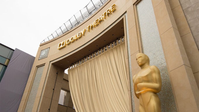 Oscars statue at Dolby Theater
