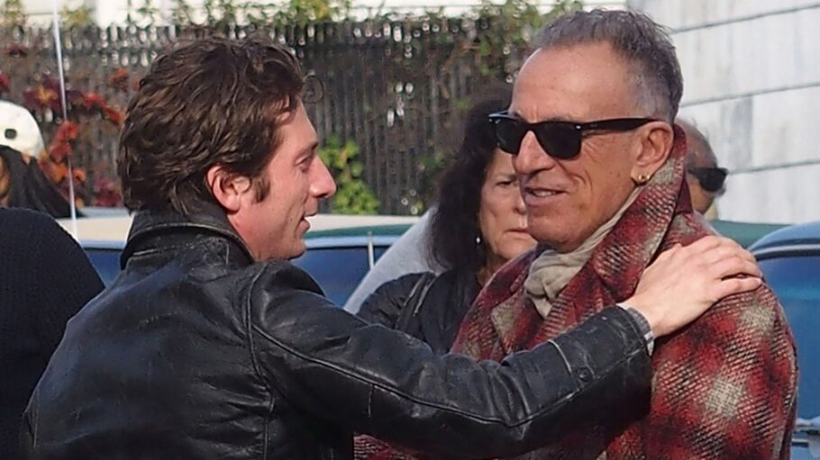 Jeremy Allen White and Bruce Springsteen