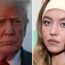 Donald Trump and Sydney Sweeney