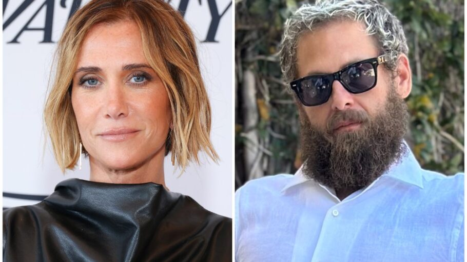 Kristen Wiig and Jonah Hill