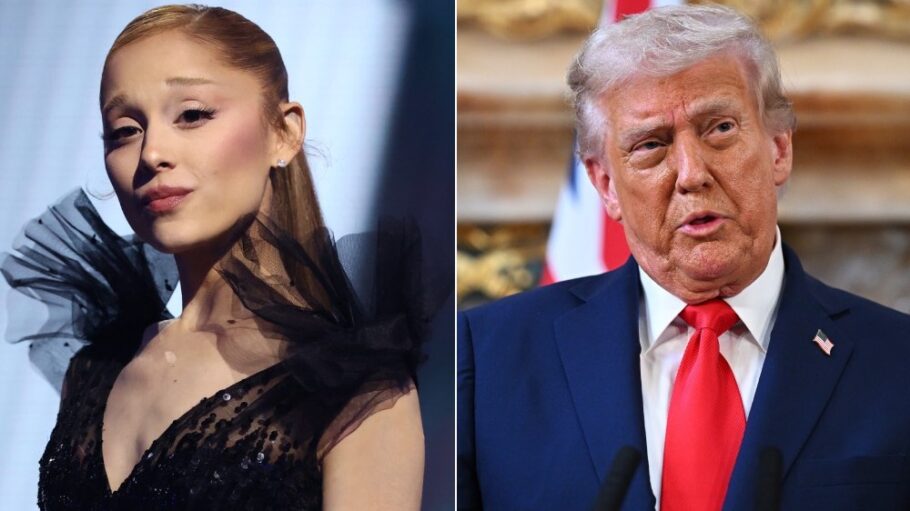 Ariana Grande and Donald Trump