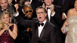 Stephen Colbert at the 2025 Emmys