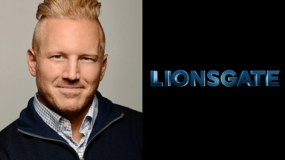 Justin Manfredi and Lionsgate logo