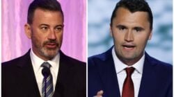 Jimmy Kimmel and Charlie Kirk