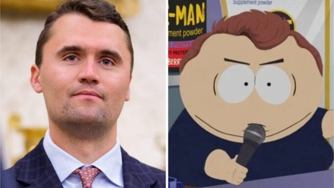 Charlie Kirk and South Park
