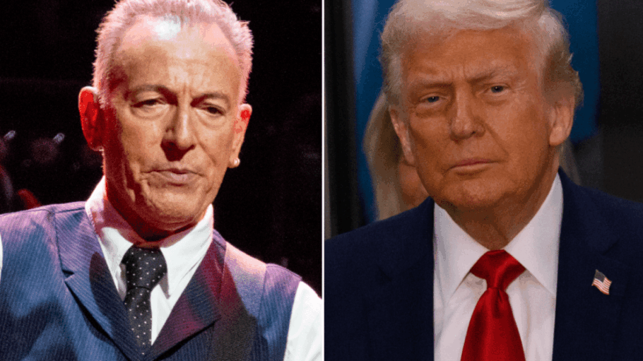 Bruce Springsteen and Donald Trump
