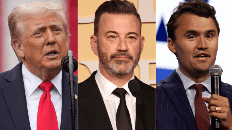 Donald Trump, Jimmy Kimmel and Charlie