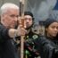 James Cameron on Avatar set