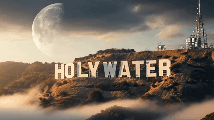 Holywater sign