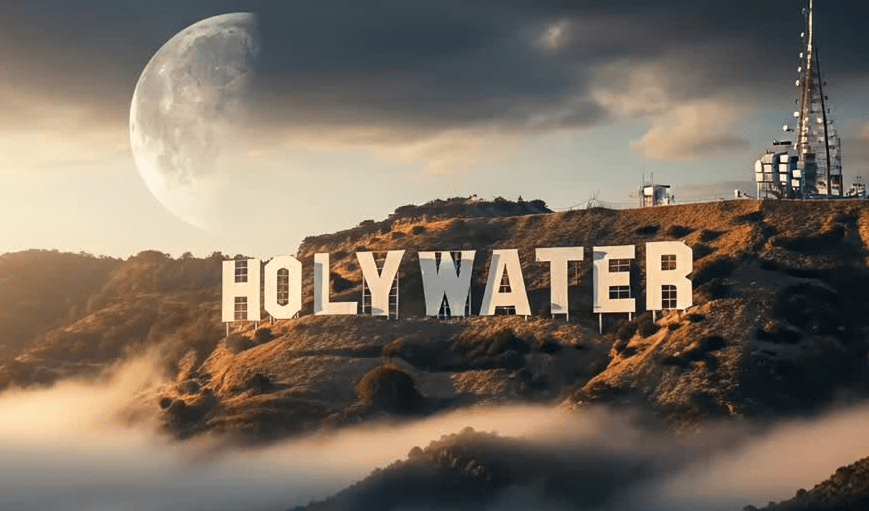Holywater sign