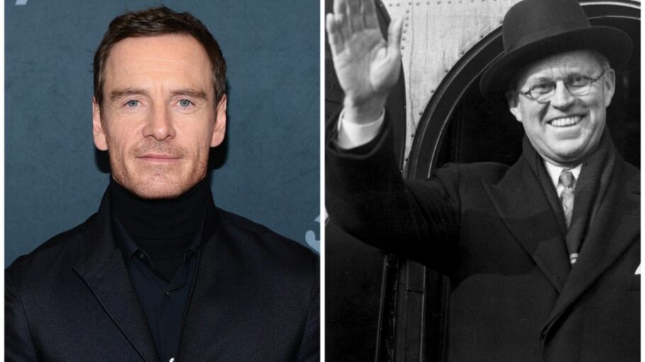 Michael Fassbender and Joseph Kennedy Sr.