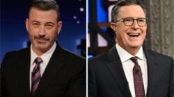 Jimmy Kimmel and Stephen Colbert
