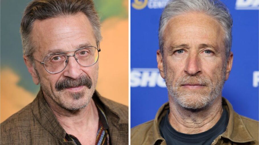 Marc Maron and Jon Stewart